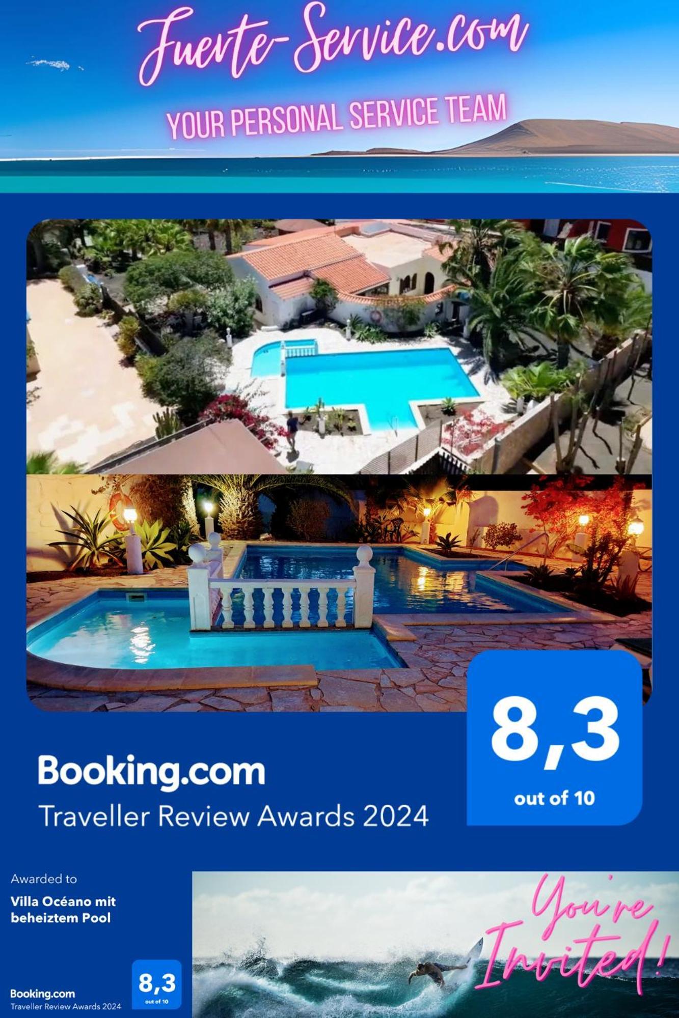 Villa Oceano Mit Privatem Beheiztem Pool, Vollklimatisiert Und Meerblick Parque Holandes 외부 사진